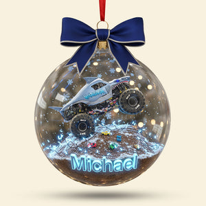 Truck Ornament - Personalized Gift For Christmas Ornament 01HYTI011125
