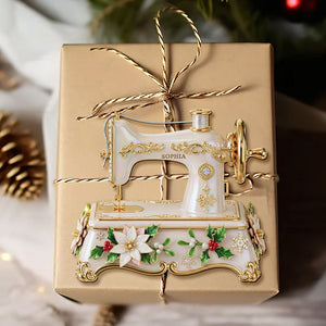 Sewing Machine Ornament - Personalized Gifts For Sewing Lovers 04pgti091025