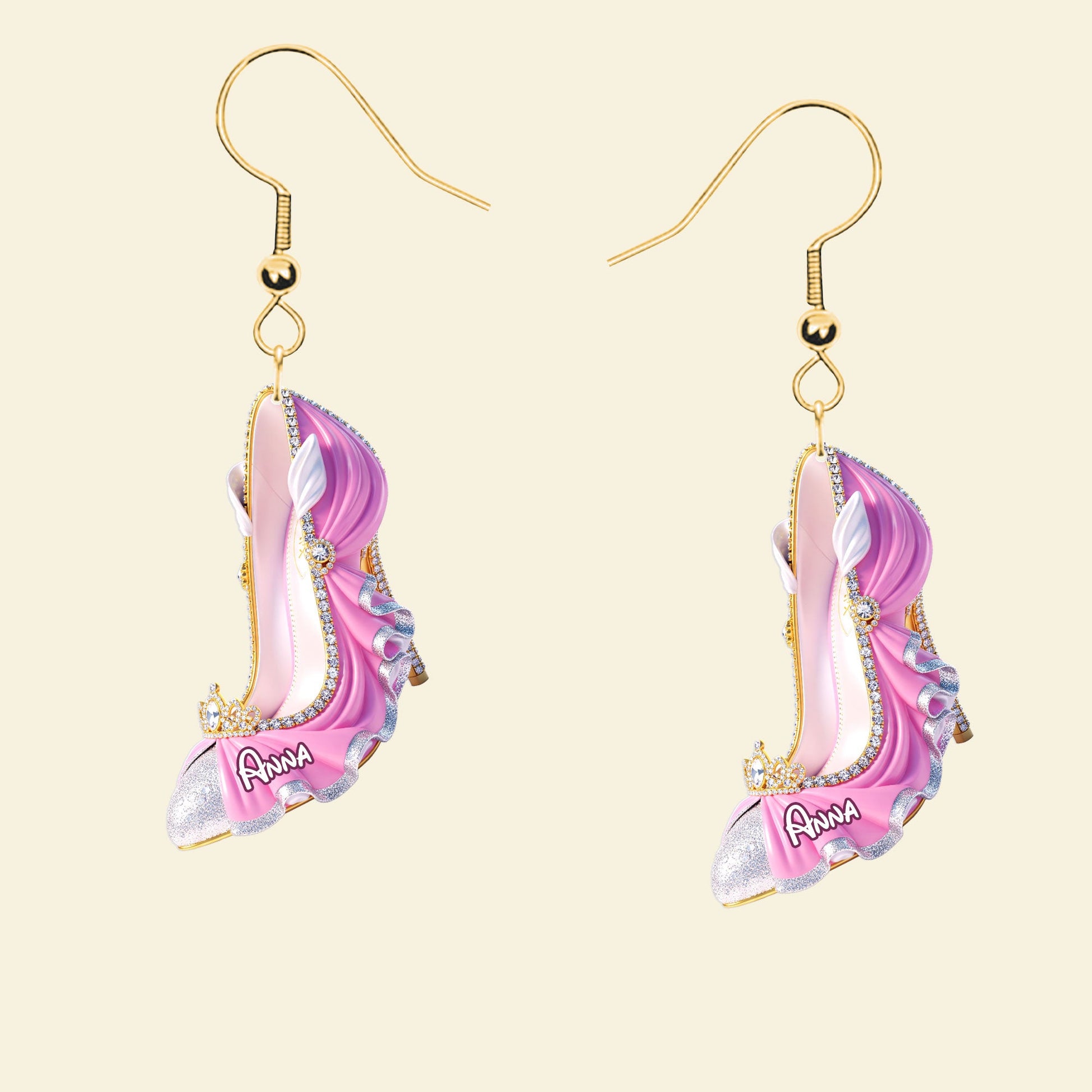 Princess Shoes Earrings - Personalized Gifts For Her 01ohti020725 - Earrings - GoDuckee