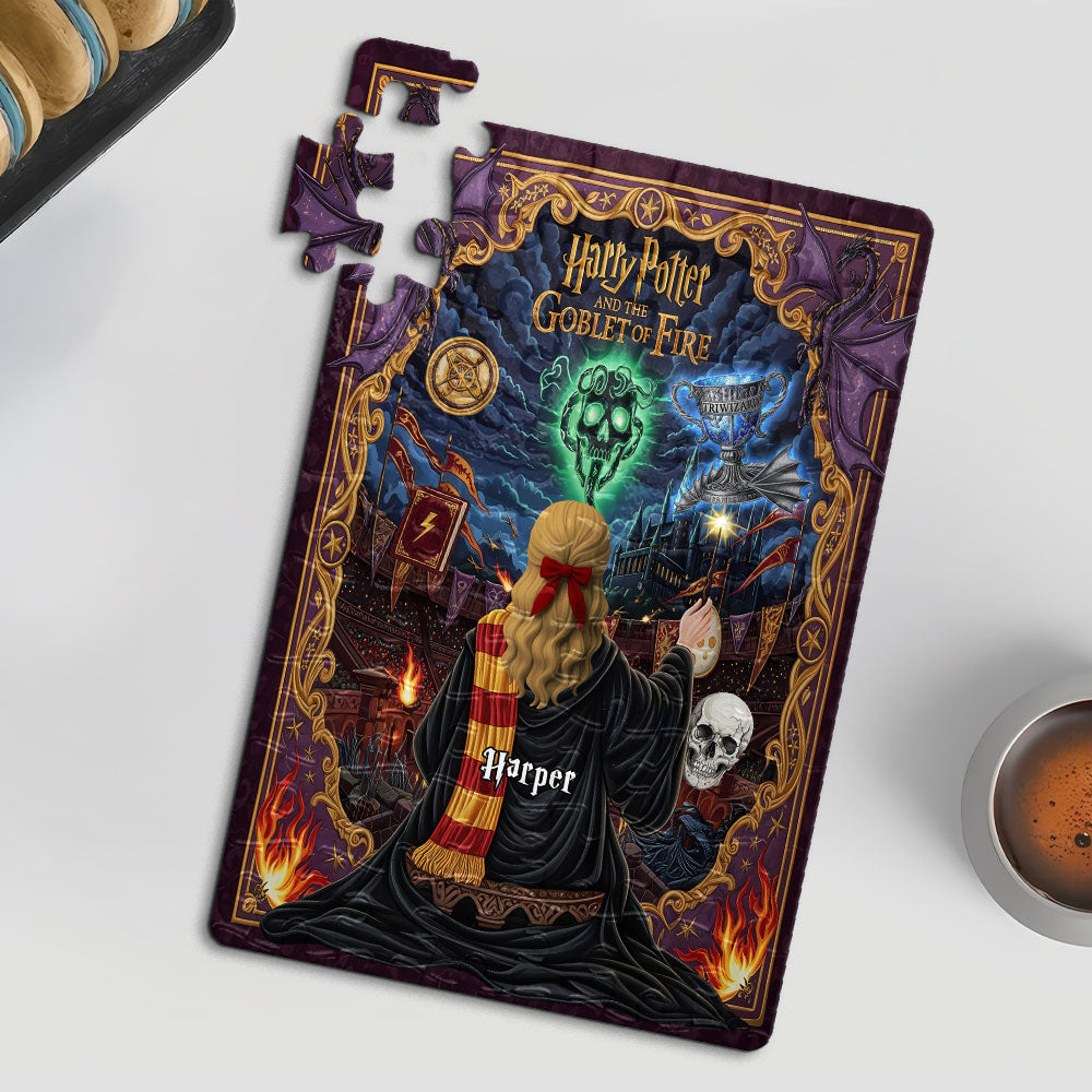 Spellcaster Jigsaw Puzzle - Personalized Gifts For Magic Lovers 05nati110625
