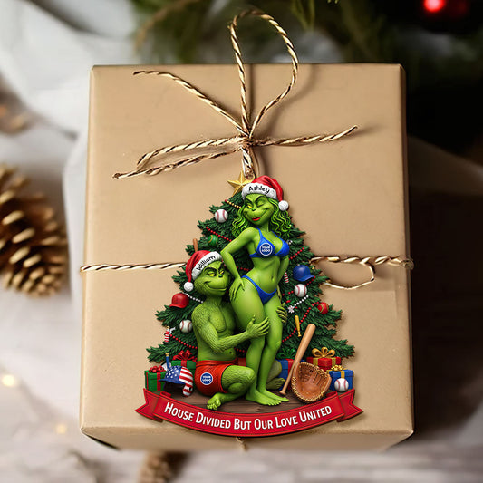 Personalized Gifts For Baseball-loving Couple Christmas Ornament 04huti290925