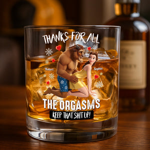 Cheeky Couple Glass - Personalized Gifts For Couple 02nati120925
