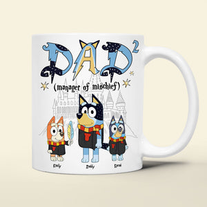 Magic Dad Mug - Personalized Gifts For Dad 022huti260325