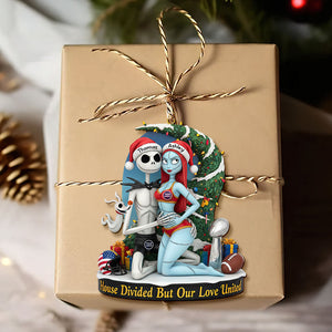 Spooky Couple Ornament - Personalized Gifts For Couple 05huti290925