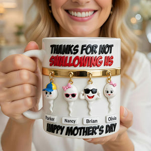 Funny Sperm Kids Coffee Mug - Personalized Gifts For Mom 04OHTI080426-Homacus