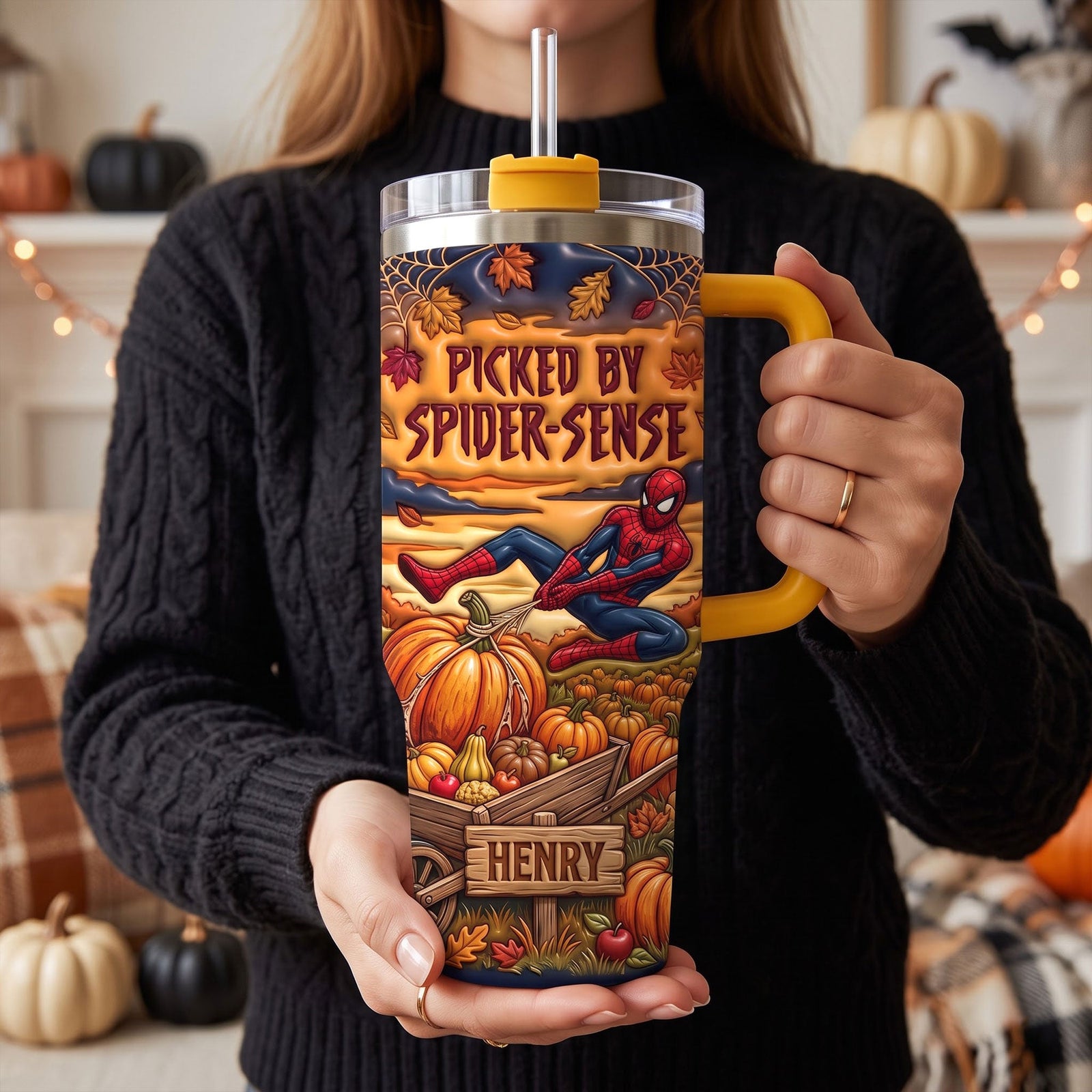 Pumpkin Battle Hero Tumbler - Personalized Gifts For Halloween 04hati040826