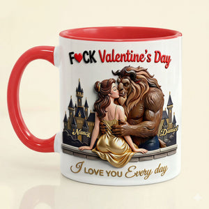 Love You Everyday Coffee Accent Mug - Personalized Gifts For Couple 03nati210126