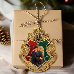 Fantasy House Divided Ornament - Personalized Gifts For Couple 01ohti041025