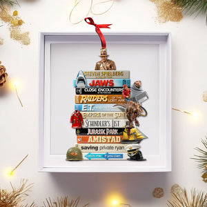 Masterpiece Stack Acrylic Ornament, Personalized For Cinema Geek 02QHTI031125