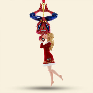 Romantic Couple Ornament - Personalized Gifts For Couple 01ohti101025