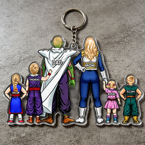 Super Power Family Keychain - Personalized Gift For Family 05QHHU030426HH