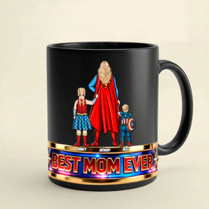 Powerful Mom And Kids Magic Ceramic Coffee Mug - Personalized Gifts For Mother's Day Magic Mug 05OHTI070426PA