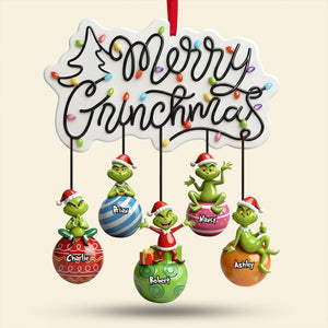 Playfull Hanging Together Ornament, Personalized Christmas Gifts For Family & Friends 02qhti081025