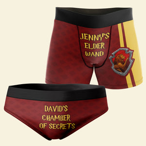 Couple Forever - Men's Boxers and Women's Brief Personalized Gifts For Couple 01HUTI161025
