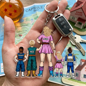 Ultimate Warrior Mom Keychain - Personalized Gifts For Moms 01qhhu030426