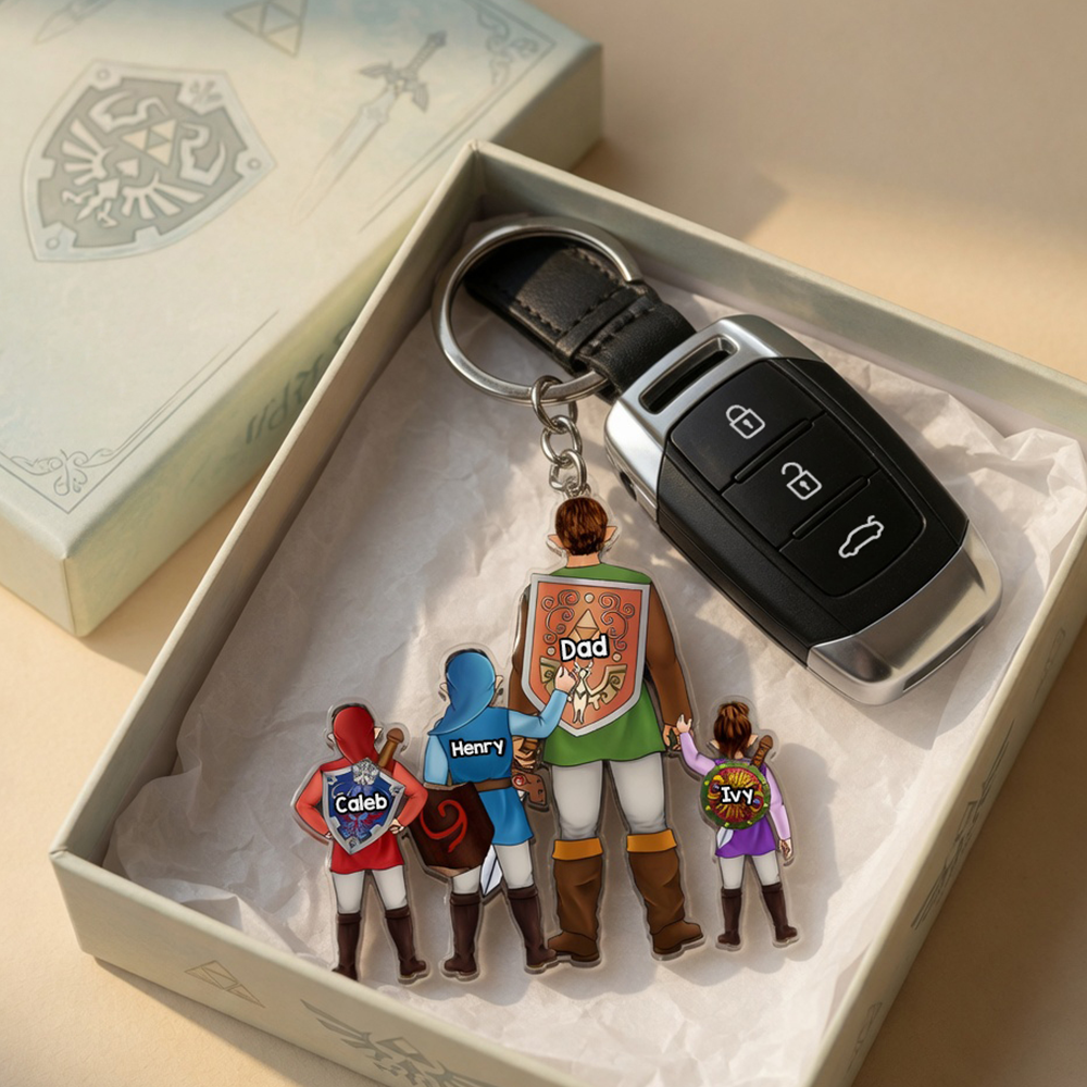 Epic Adventure Dad Keychain - Personalized Gifts For Dad 03qhhu080526