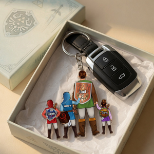 Epic Adventure Dad Keychain - Personalized Gifts For Dad 03qhhu080526