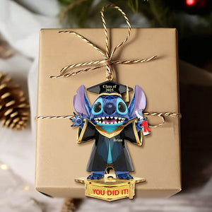 Cute Monster Graduation Ornament - Personalized Gifts For Graduates 03nati131025