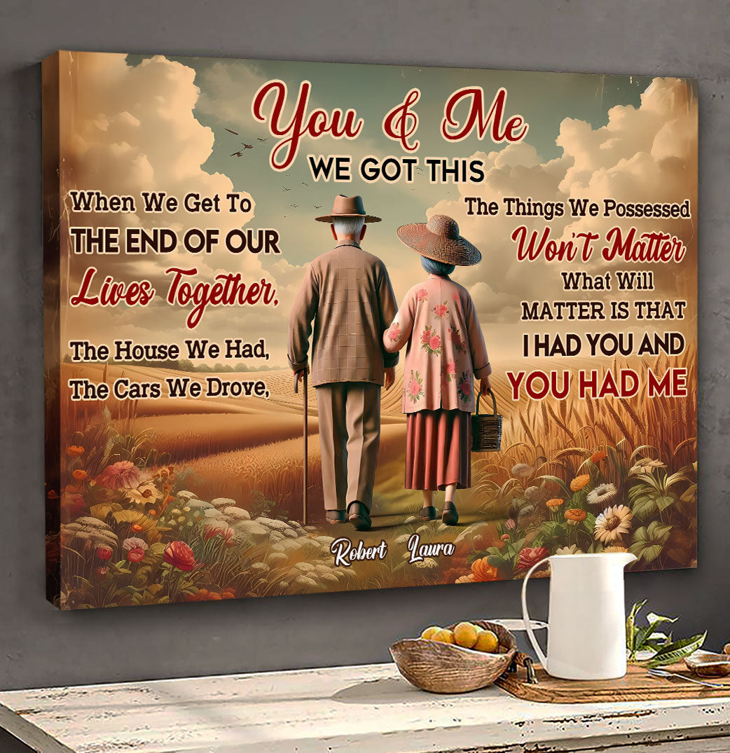 Personalized Gifts For Couple Canvas Print 01ohti111224 - Poster & Canvas - GoDuckee