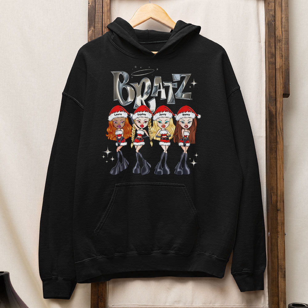 Sassy Baddie Christmas Gang Shirt, Personalized Gifts For Friends 04qhti100925-Homacus