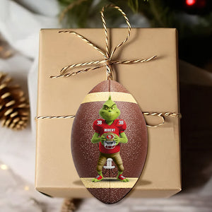 Green Monster Ornament - Personalized Gifts For Sport Lovers 01ohti061025