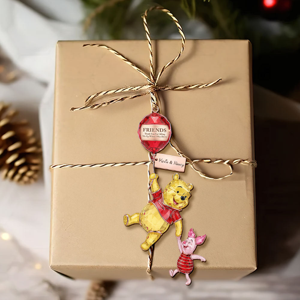 Good Friends Lift Each Other Up Ornament, Personalized Gifts For Friends 05qhti220925