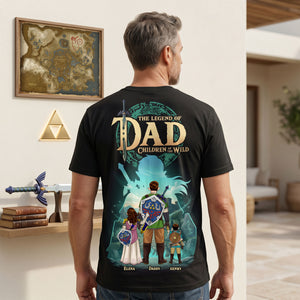 The Legend Of Dad Shirt - Personalized Father's Day Gifts 02NATI040526