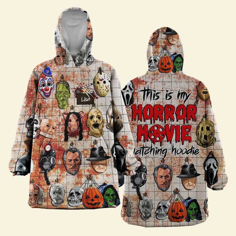 Horror 05HUDT170723 Oversized Hoodie, Gift For Horror Fans - AOP Products - GoDuckee