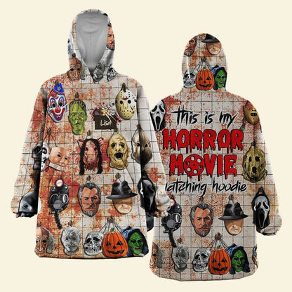Horror 05HUDT170723 Oversized Hoodie, Gift For Horror Fans - AOP Products - GoDuckee