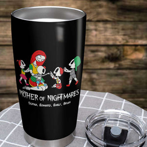 Dad Mom And Children 02QHDT230323 Personalized Black Coffee Mug - Coffee Mug - GoDuckee