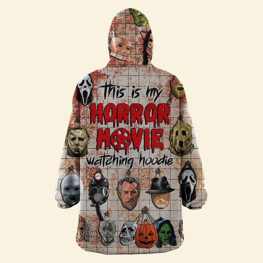 Horror 05HUDT170723 Oversized Hoodie, Gift For Horror Fans - AOP Products - GoDuckee