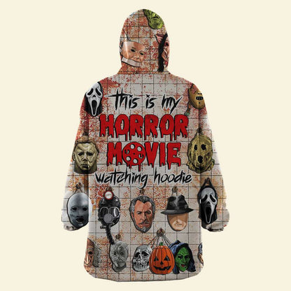 Horror 05HUDT170723 Oversized Hoodie, Gift For Horror Fans - AOP Products - GoDuckee