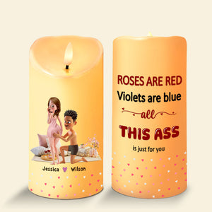 Couple LED Candle - Personalized Gifts For Couple 01NAMG040825