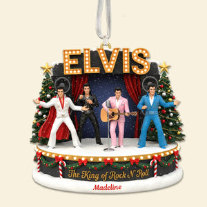 Singer Fans Ornament - Personalized Gifts For Fans Christmas Ornament 03NAMG041025