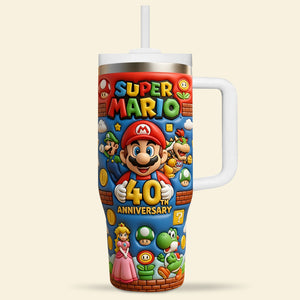 Gamer Legend Anniversary Handle Tumbler - Personalized Anniversary Gifts 05TGDT130426