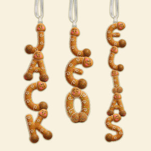 Gingerbread Ornament Tree Personalized Christmas Gifts 01TGMG271025