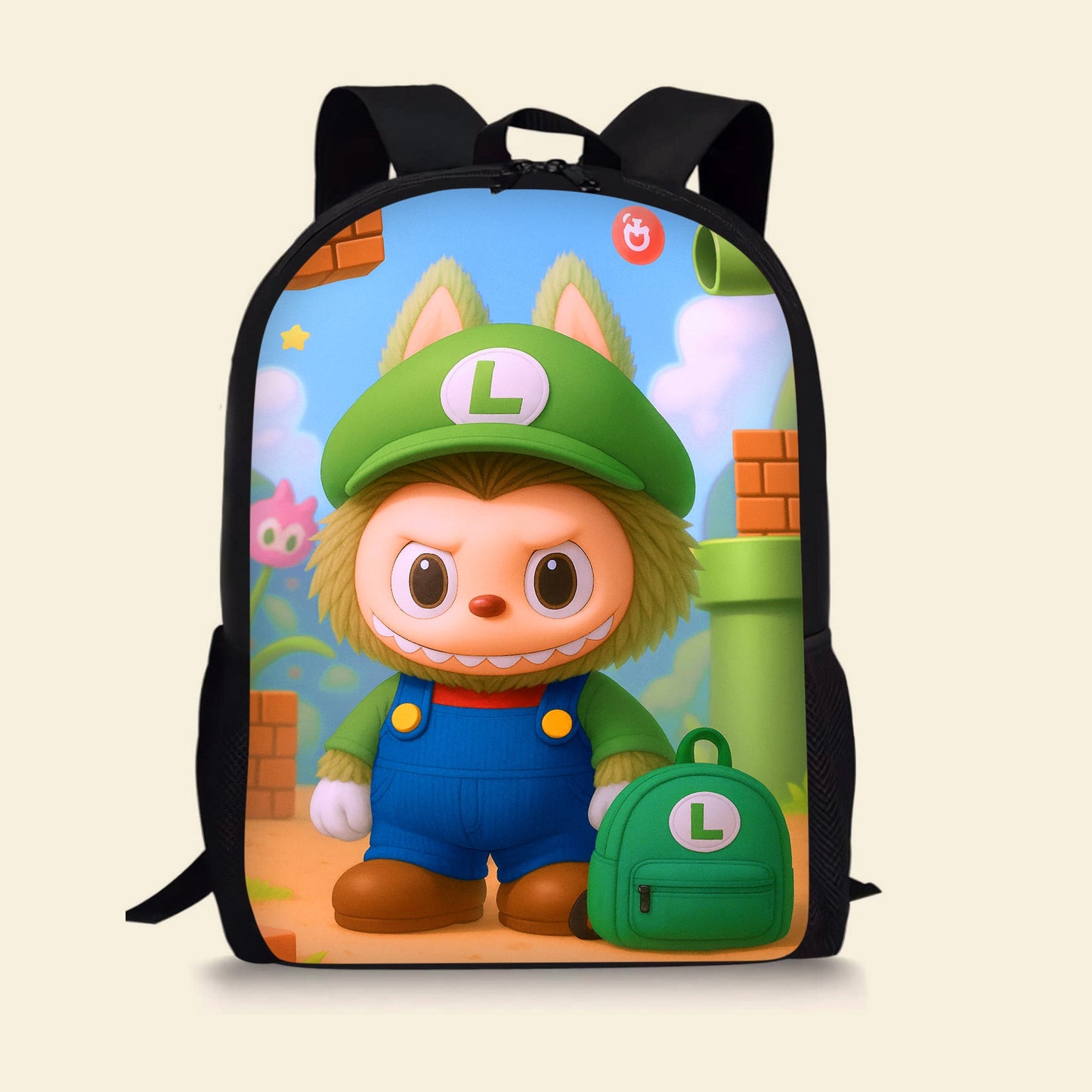 Back To School Monster Backpack - Personalized Gifts For Kids School Bag 04PGMG070825