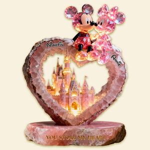 Romantic Couple Acrylic Light Box - Personalized Gifts For Couples 04ohmg181225