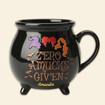 Badass Witch Cauldron Mug, Personalized Gifts For Witch Lovers 03qhmg050925