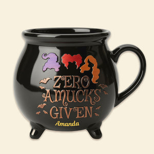 Badass Witch Cauldron Mug, Personalized Gifts For Witch Lovers 03qhmg050925