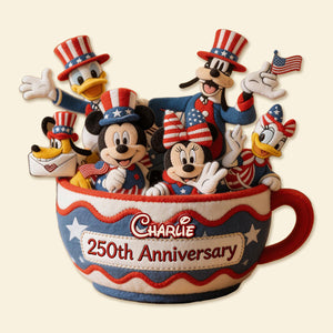250th Anniversary Pillow - Personalized Patriotic Gifts 04PGMG030326