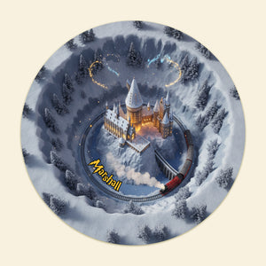 Seasonal Quilted Round Mat - Personalized Gifts 01hymg291025