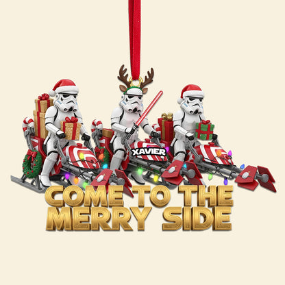 Personalized Gifts For Christmas, Cosmic Guardian Acrylic Ornaments 01hymg290925