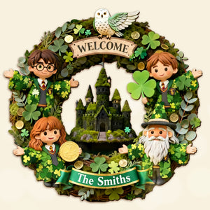 Lucky Clover Wood Sign – Personalized Gifts For Family 04tgmg090226
