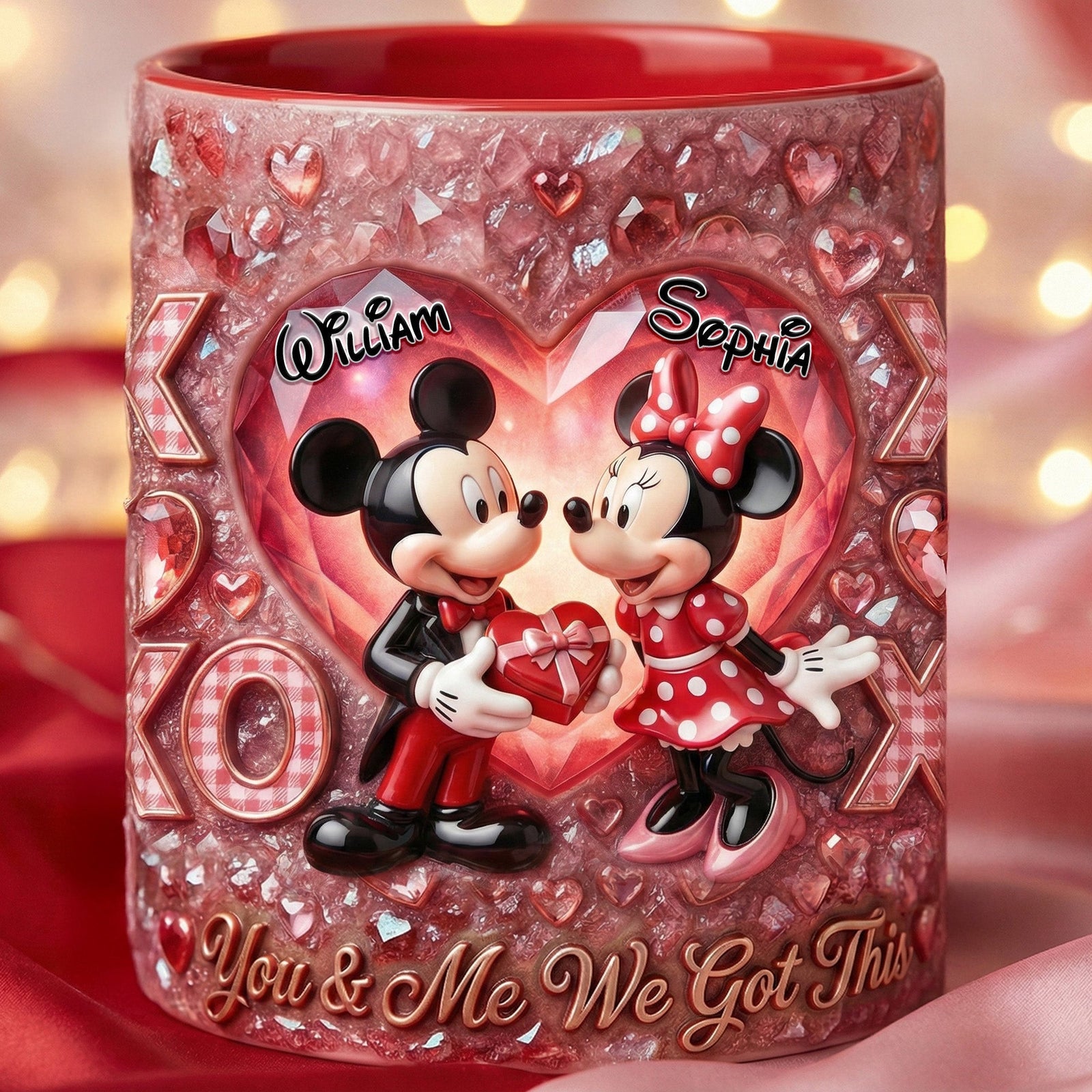Forever Love Coffee Mug - Personalized Gifts For Couple 05PAMG150126