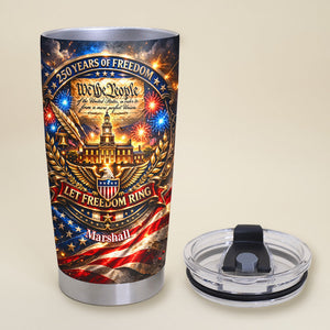 America 250th Anniversary Tumbler - Personalized Gifts For Patriots 05tomg040326