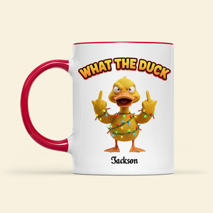 Funny Holiday Duck Coffee Mug – Personalized Gifts For Duck Lovers 03namg031125