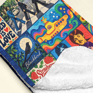 Legendary Music Band Blanket  - Personalized Gifts For Music Lover Blanket 03HATI061026