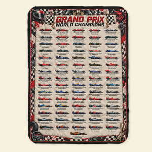 Race Champians Blanket - Personalized Gifts For Speed Fans Blanket 02NATI061026