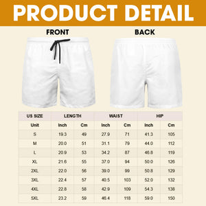 US States Men's Beach Shorts - Personalized Gifts For Him 03naqn130726-Homacus